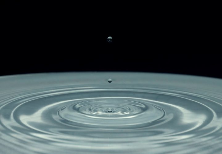 water droplet ripple
